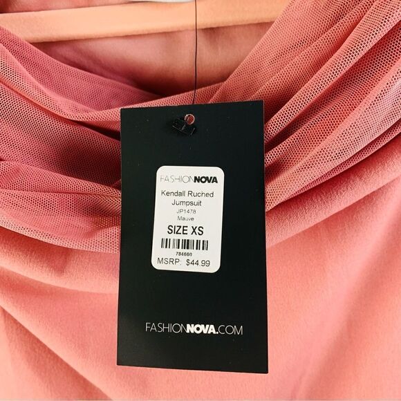 Fashion Nova Pink Jumpsuit - Picture 3 of 4